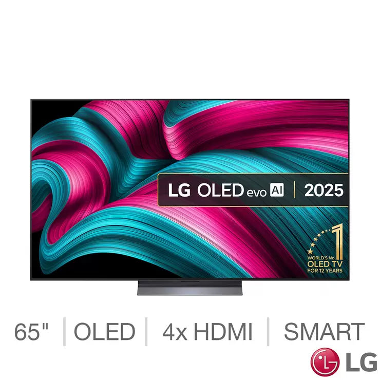 LG 65 Inch OLED 4K Ultra HD Smart TV OLED65C55LA.AEK , AI Sound Pro AI Processor