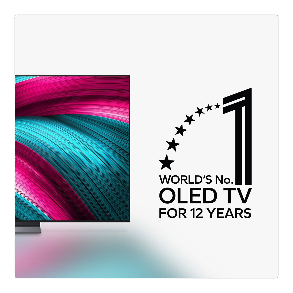 LG OLED77C55LA.AEK 77 Inch OLED 4K Ultra HD Smart TV 5-Year Warranty