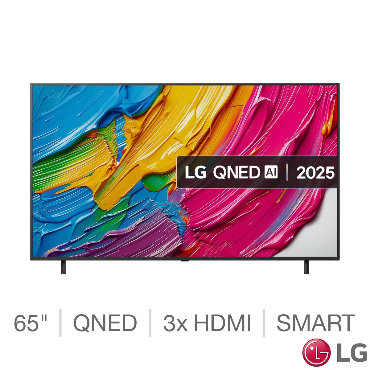LG 65QNED80A6A 65 Inch QNED 4K Ultra HD Smart TV 5-Year Warranty