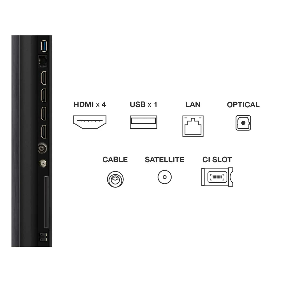 TCL 65C6K 65 Inch Mini LED Smart TV 5-Year Warranty