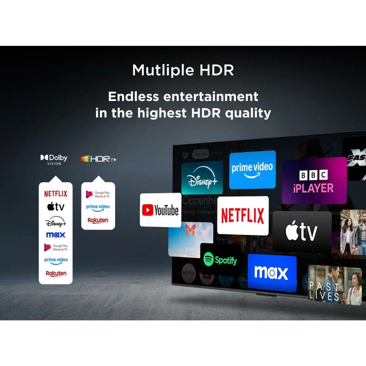 TCL 65C6K 65 Inch Mini LED Smart TV 5-Year Warranty