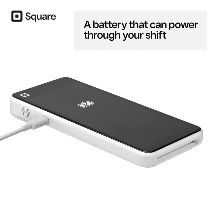 Square Handheld Card Reader & Portable Payment Machine with Case