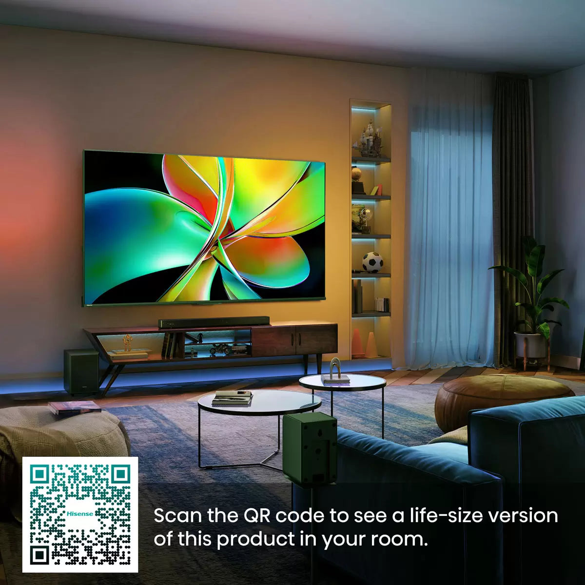 Hisense 75E78QTUK PRO 75 Inch QLED HD Smart TV 5-Year Warranty