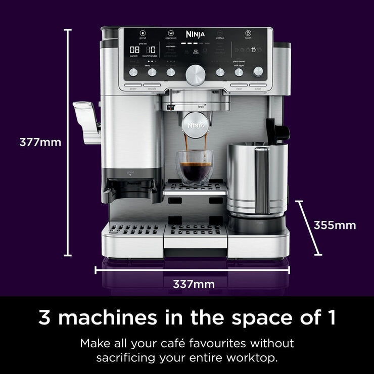 Ninja Luxe Cafe Pro Espresso Machine, ES701UK