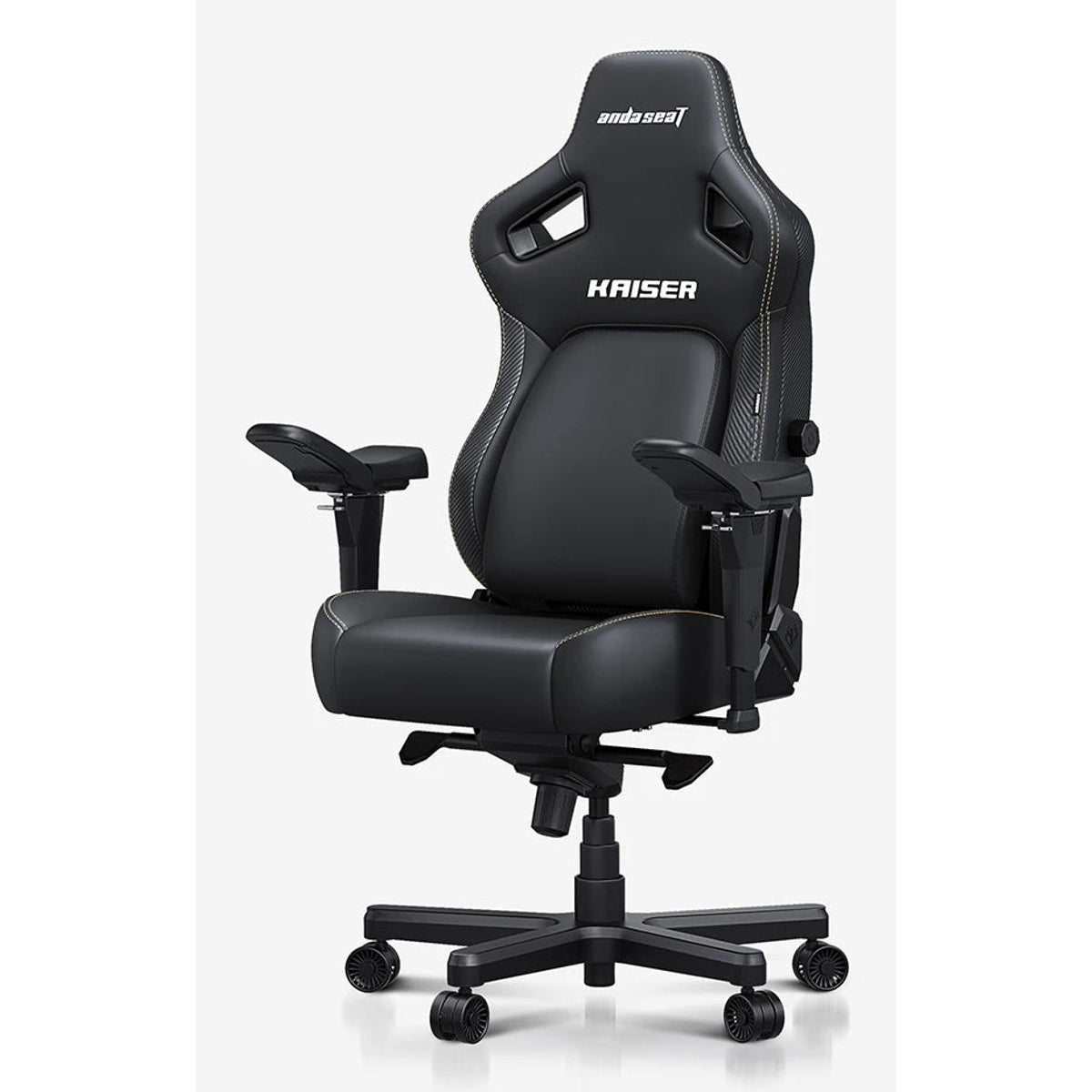 Anda Seat Kaiser 4 Gaming Chair 180 kg Premium Leather Black