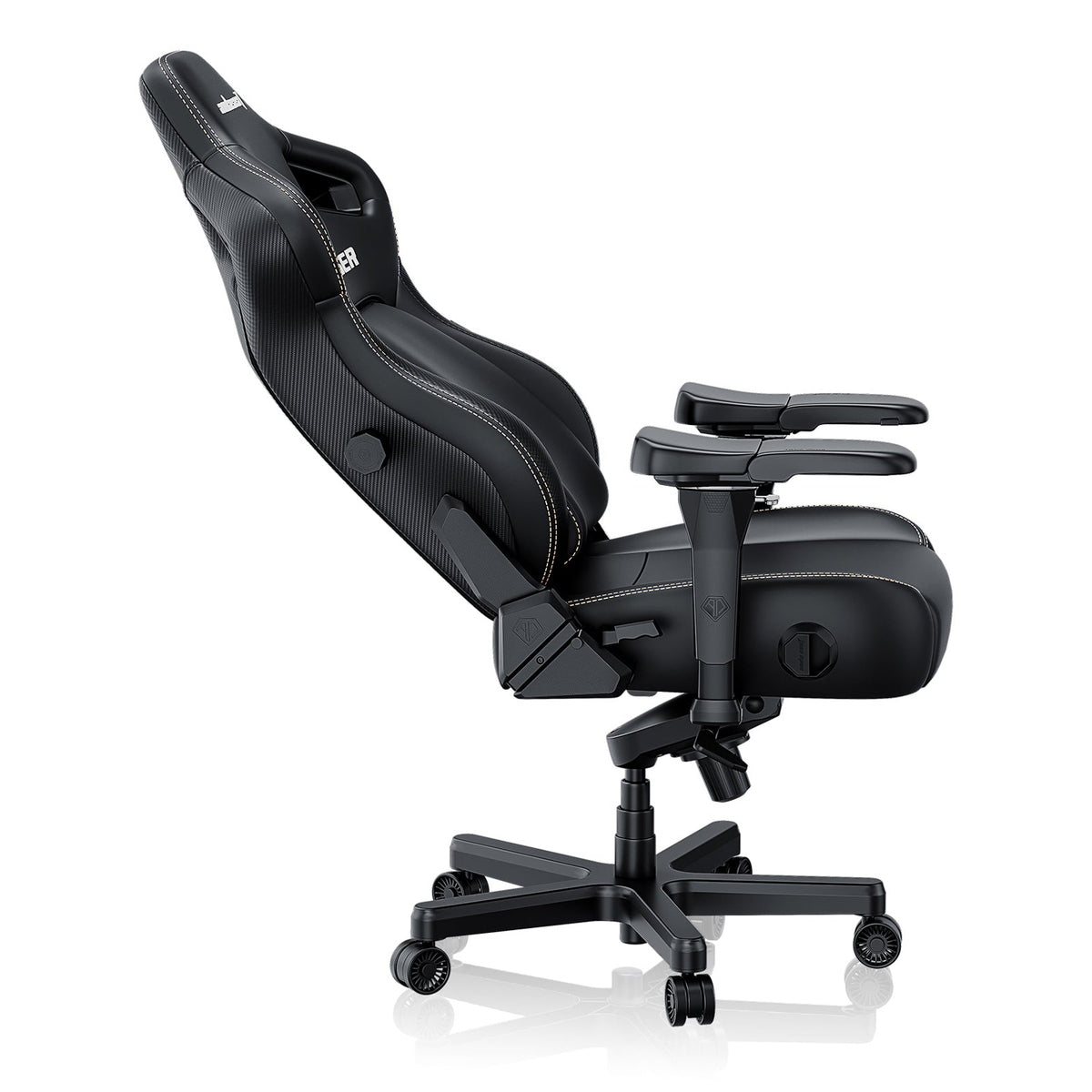 Anda Seat Kaiser 4 Gaming Chair 180 kg Premium Leather Black