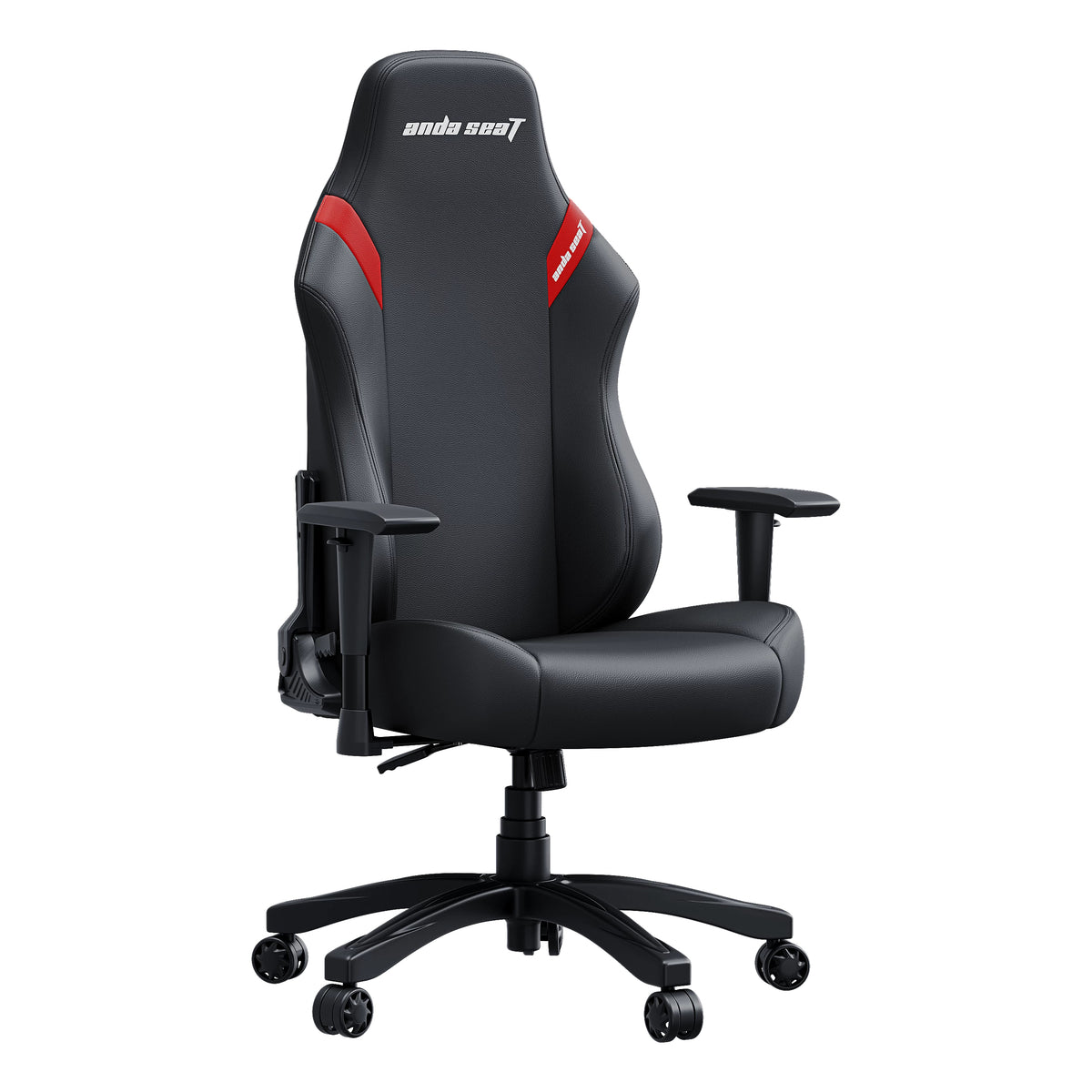 Anda Seat Luna Gaming Chair 120 kg Premium Leather Black Red