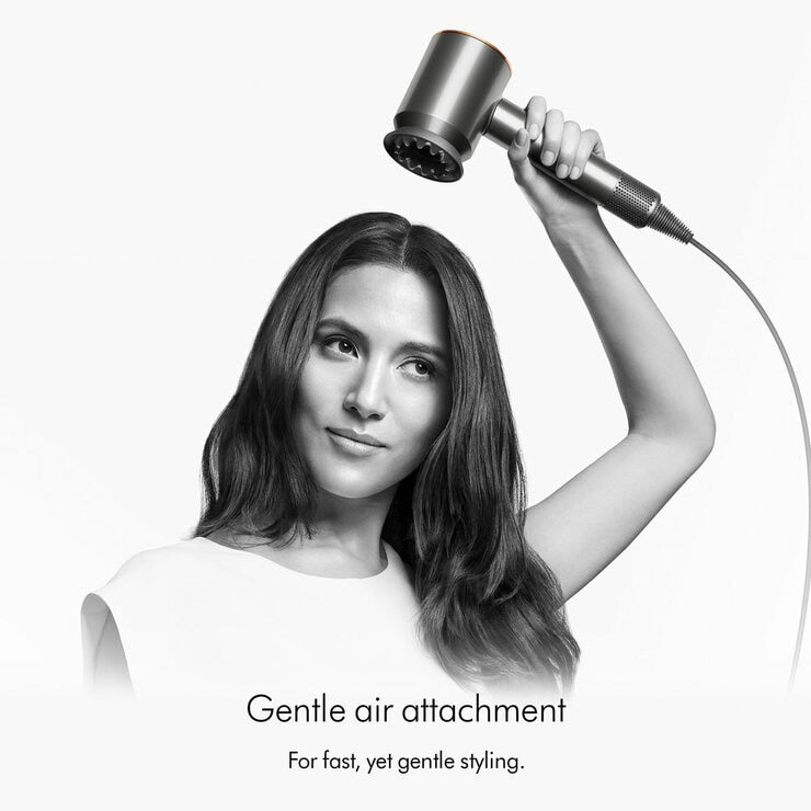 Dyson Supersonic Hair Dryer Straight+Wavy in Prussian Blue/Rich Copper