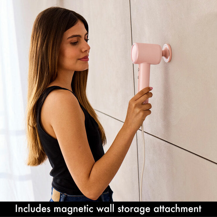 AirCraft Airmotion High Speed Ionic Hair Dryer With Heat Control in Blossom Pink