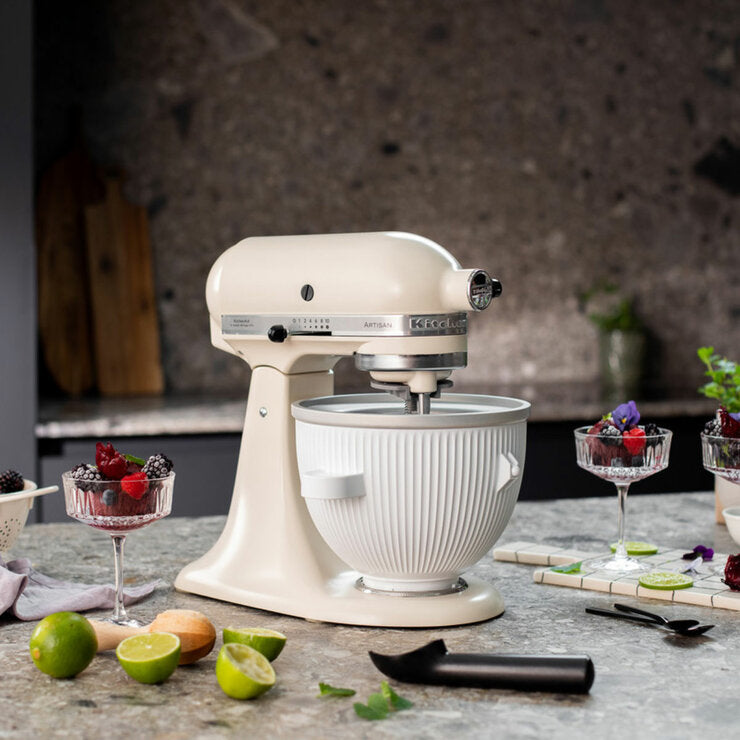KitchenAid Ice Cream Maker Attachment in White - 5KSMICM