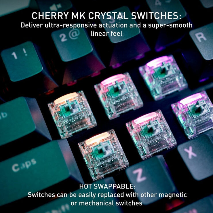 Cherry XTRFY MX 8.2 Pro TMR Gaming Keyboard in Black