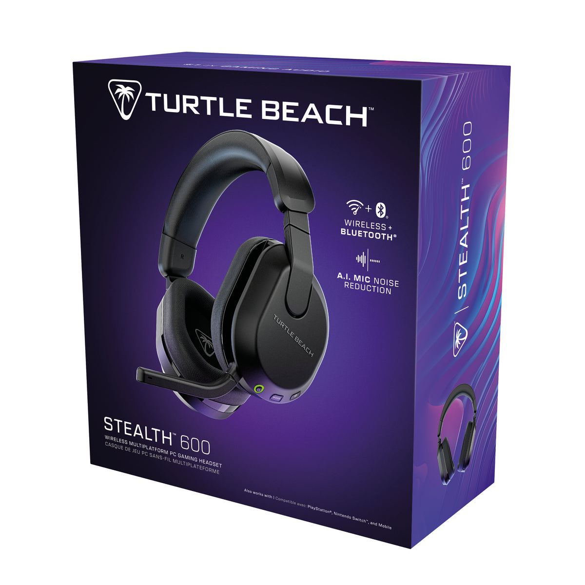 Turtle Beach Stealth 600 Gen 3 PC Gaming Headset Wireless Black
