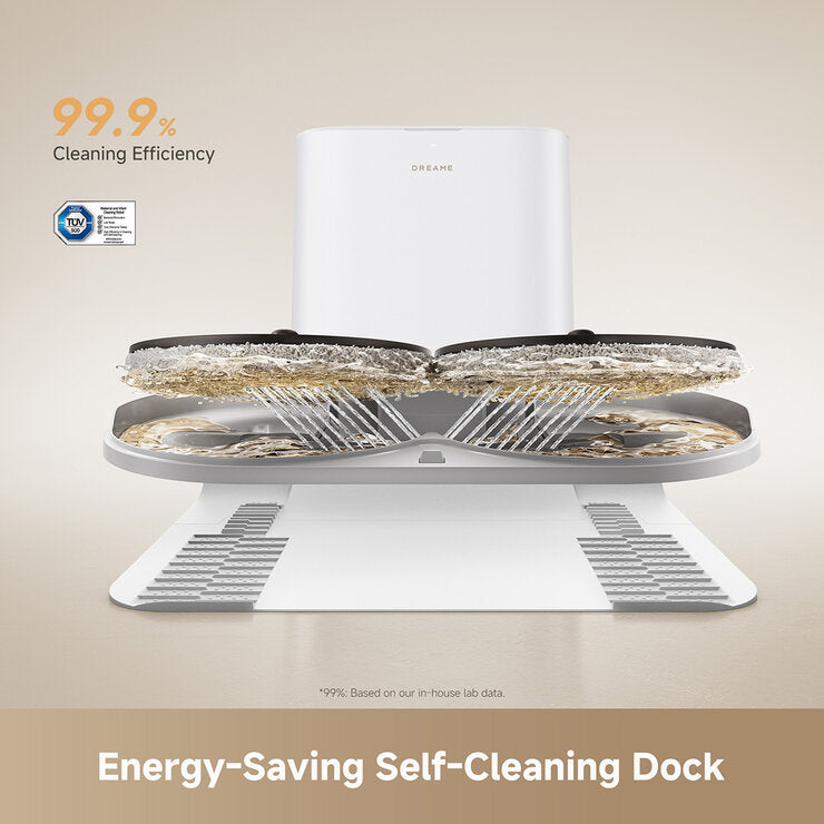 Dreame L50S Pro Ultra Robotic Vacuum Cleaner in White