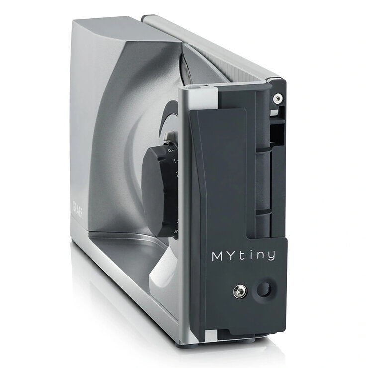 Graef MT1000UK My Tiny Foldable Electrical Food Slicer in Silver