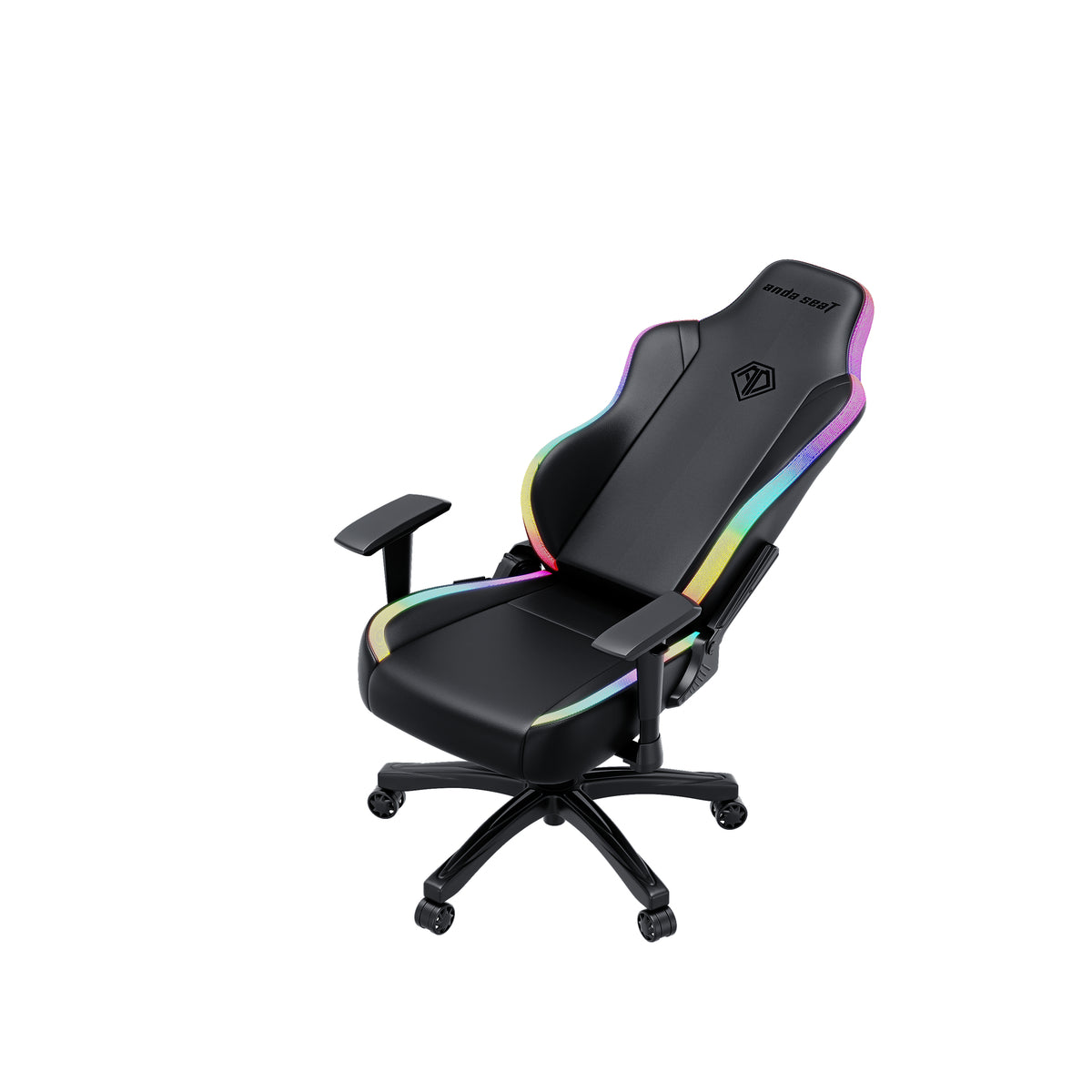 Anda Seat Luna RGB Gaming Chair 120 kg Leather Padded Black