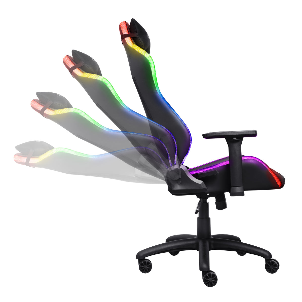 Trust GXT 719 Ruya RGB Gaming Chair 150 kg Padded Black