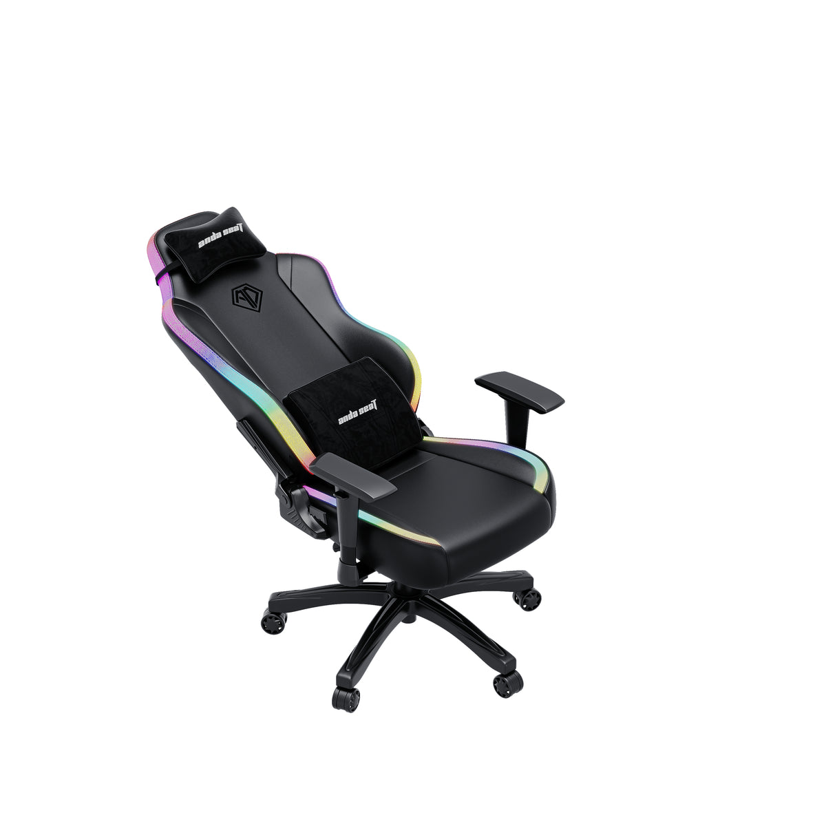 Anda Seat Luna RGB Gaming Chair 120 kg Leather Padded Black