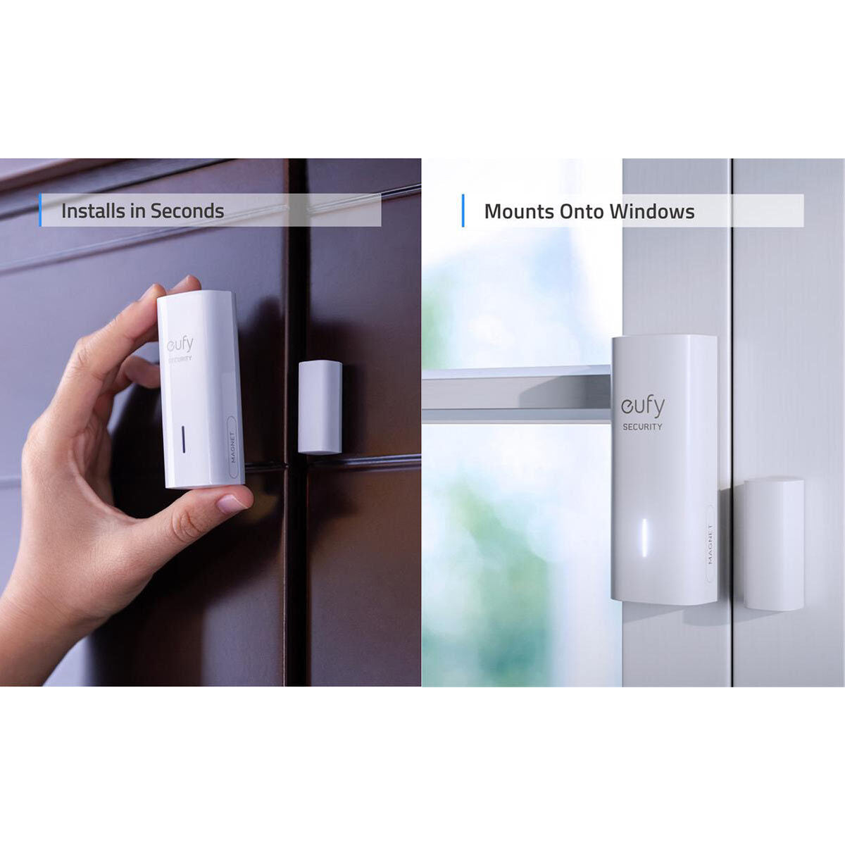eufy Entry Sensor Bundle - 3 Pack - No Monthly Fees