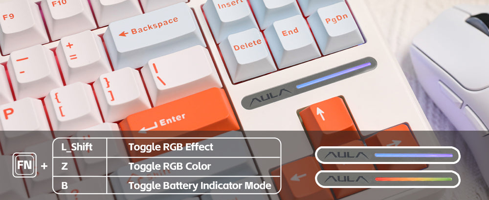 AULA F87 Pro Gasket Mechanical Keyboard