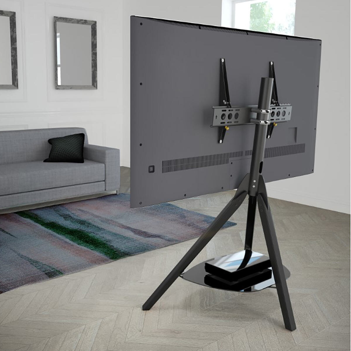 AVF Hoxton TV Stand for TVs up to 70 Inch, Black