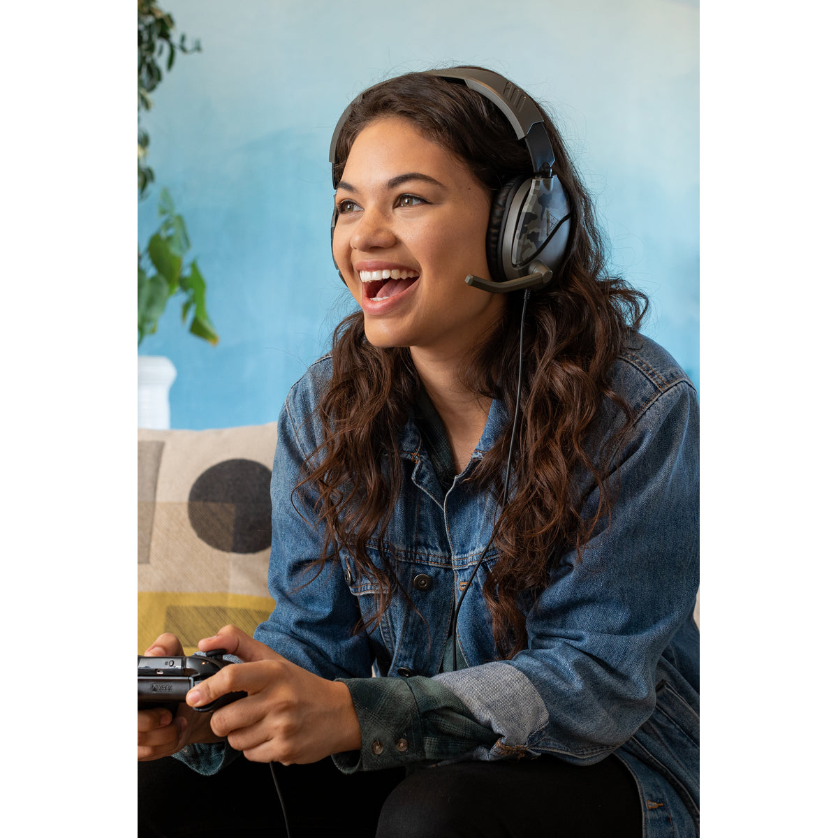 Turtle Beach Recon 70 Gaming Headset Wired Green Camouflage