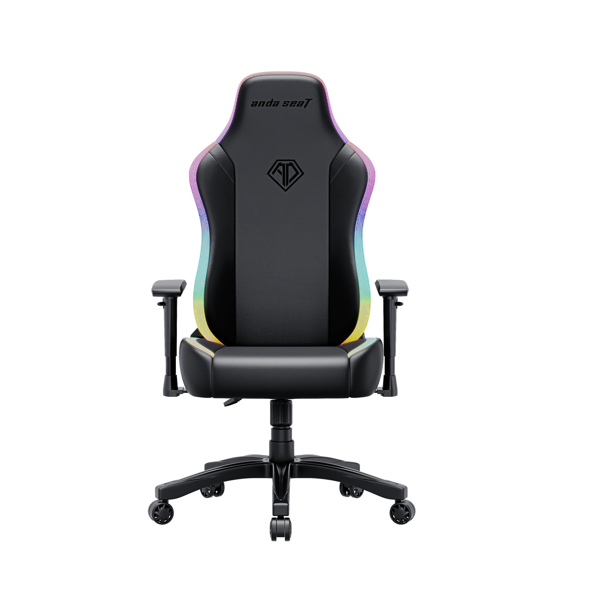 Anda Seat Luna RGB Gaming Chair 120 kg Leather Padded Black