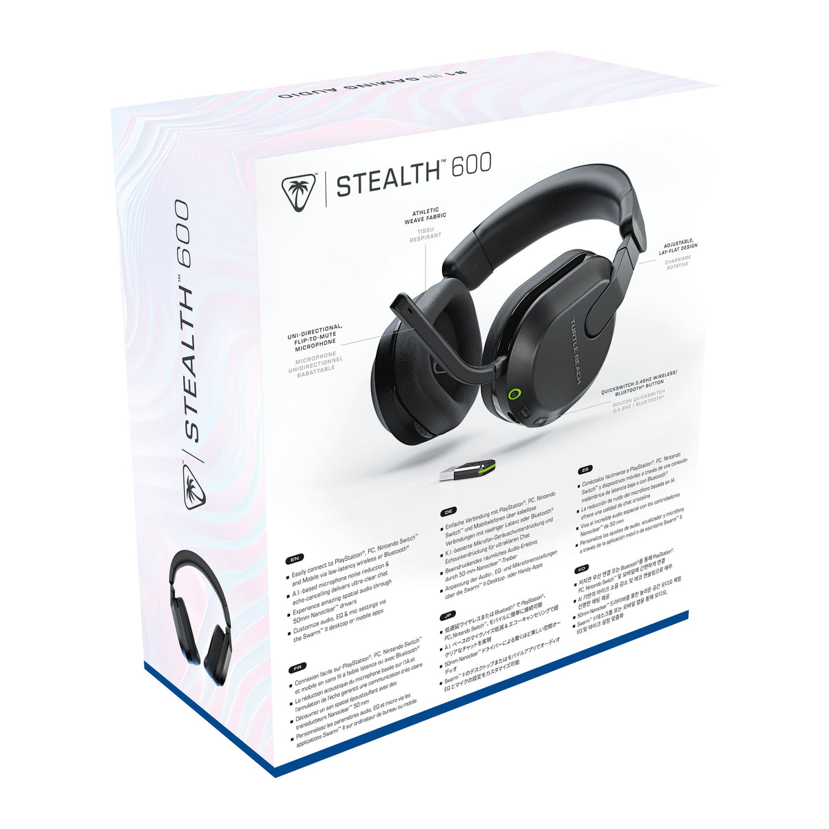 Turtle Beach Stealth 600 Gen 3 PlayStation Gaming Headset Wireless Black