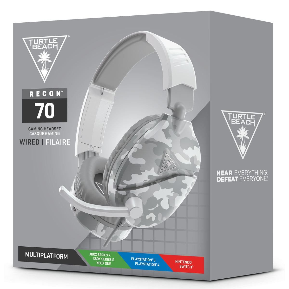 Turtle Beach Recon 70 Gaming Headset Wired Grey