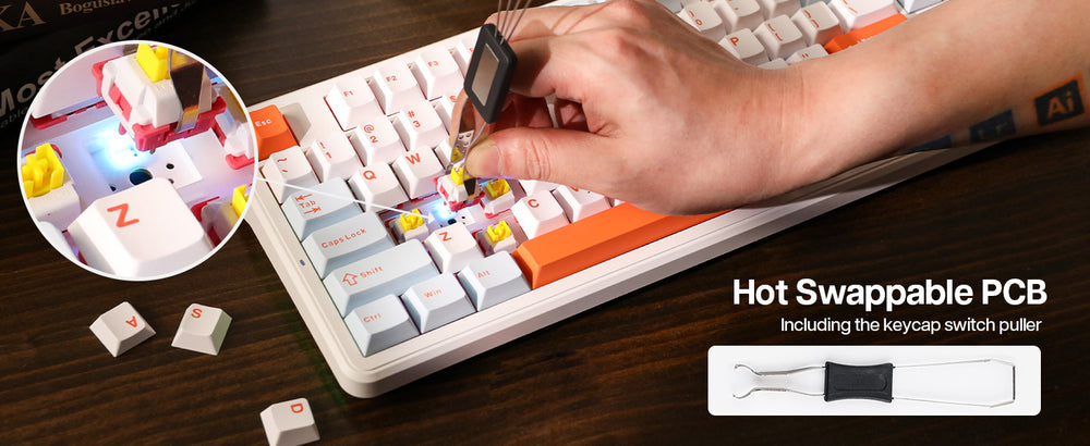 AULA F87 Pro Gasket Mechanical Keyboard
