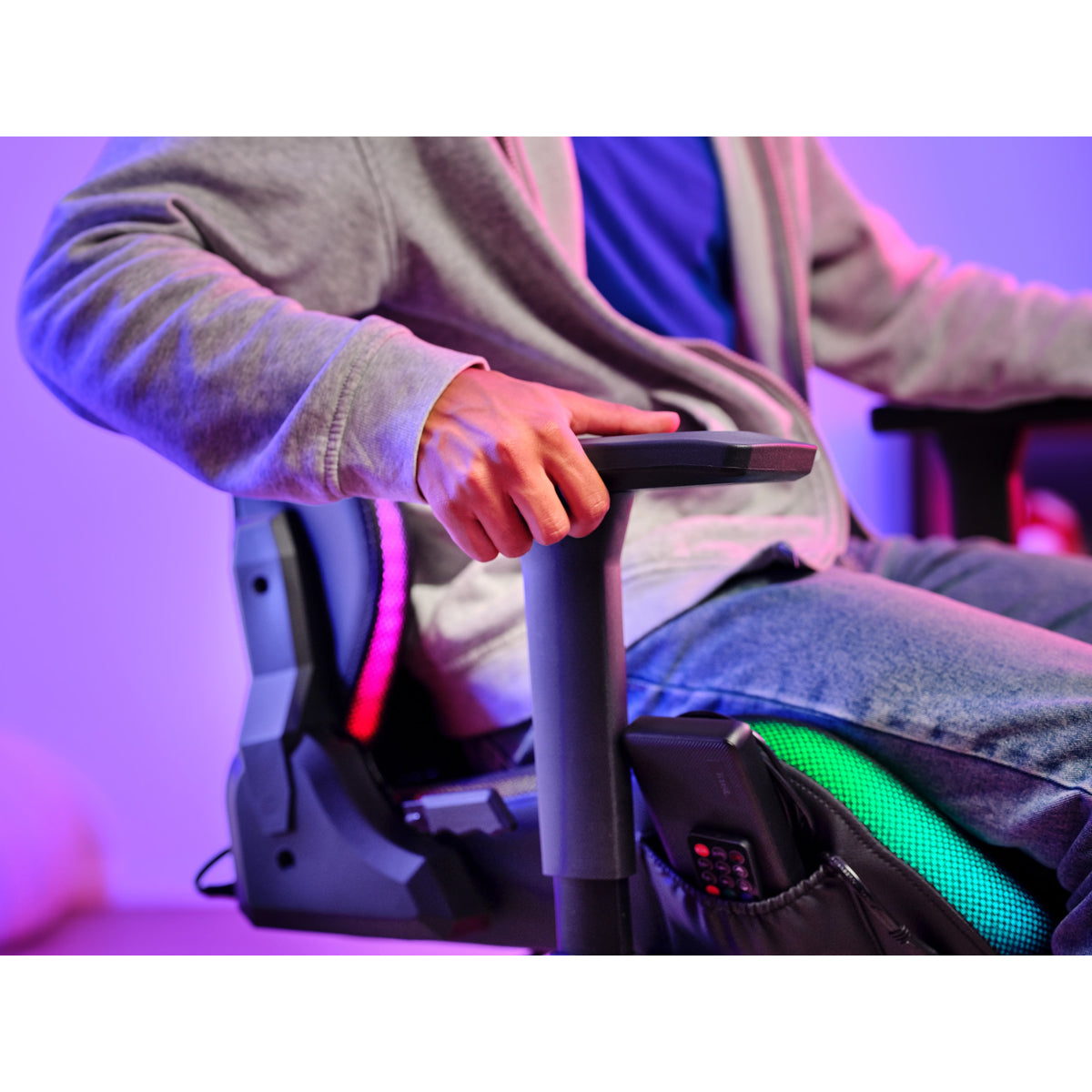 Trust GXT 719 Ruya RGB Gaming Chair 150 kg Padded Black