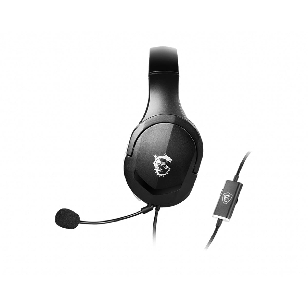 MSI Immerse GH20 Gaming Headset Wired Black