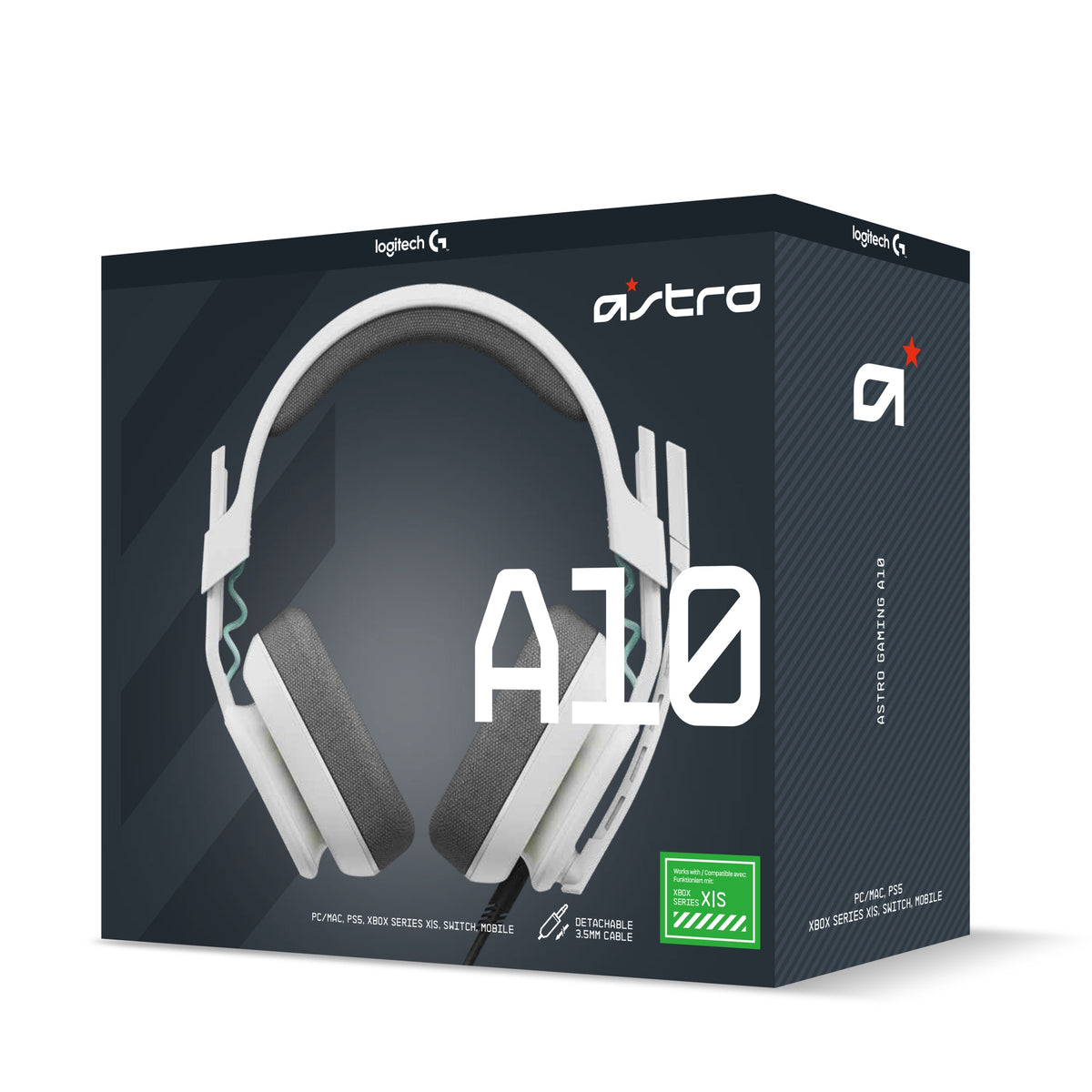 ASTRO Gaming A10 Gaming Headset Wired White