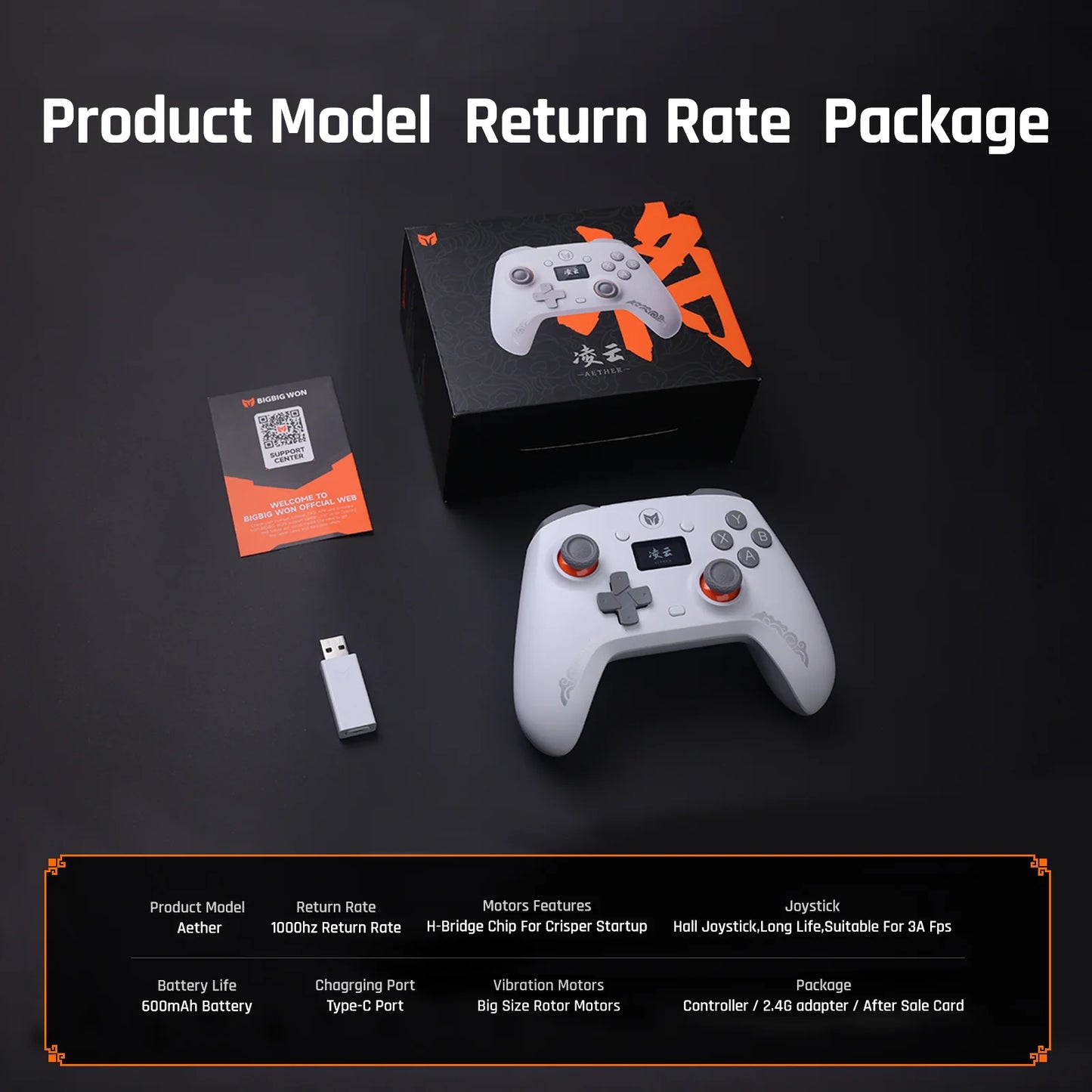 BIGBIG WON AETHER Wireless Gaming Controller