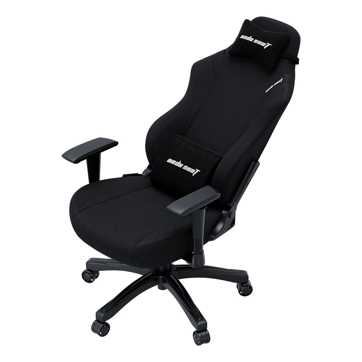 Anda Seat Luna Gaming Chair 120 kg Fabric Padded Black