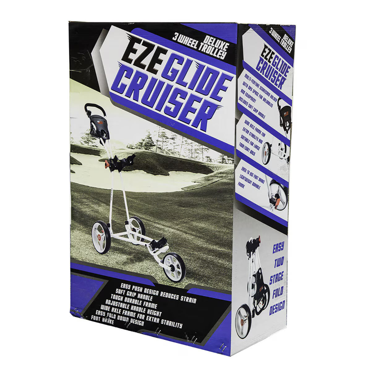 Eze Glide Cruiser Golf Trolley In White