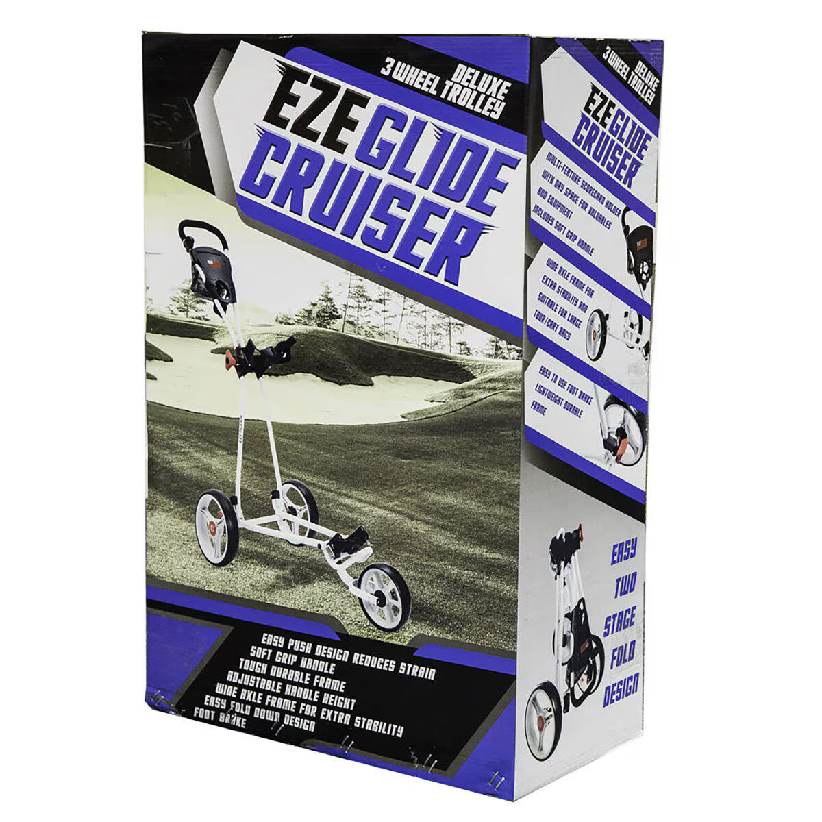 Eze Glide Cruiser Golf Trolley In Black