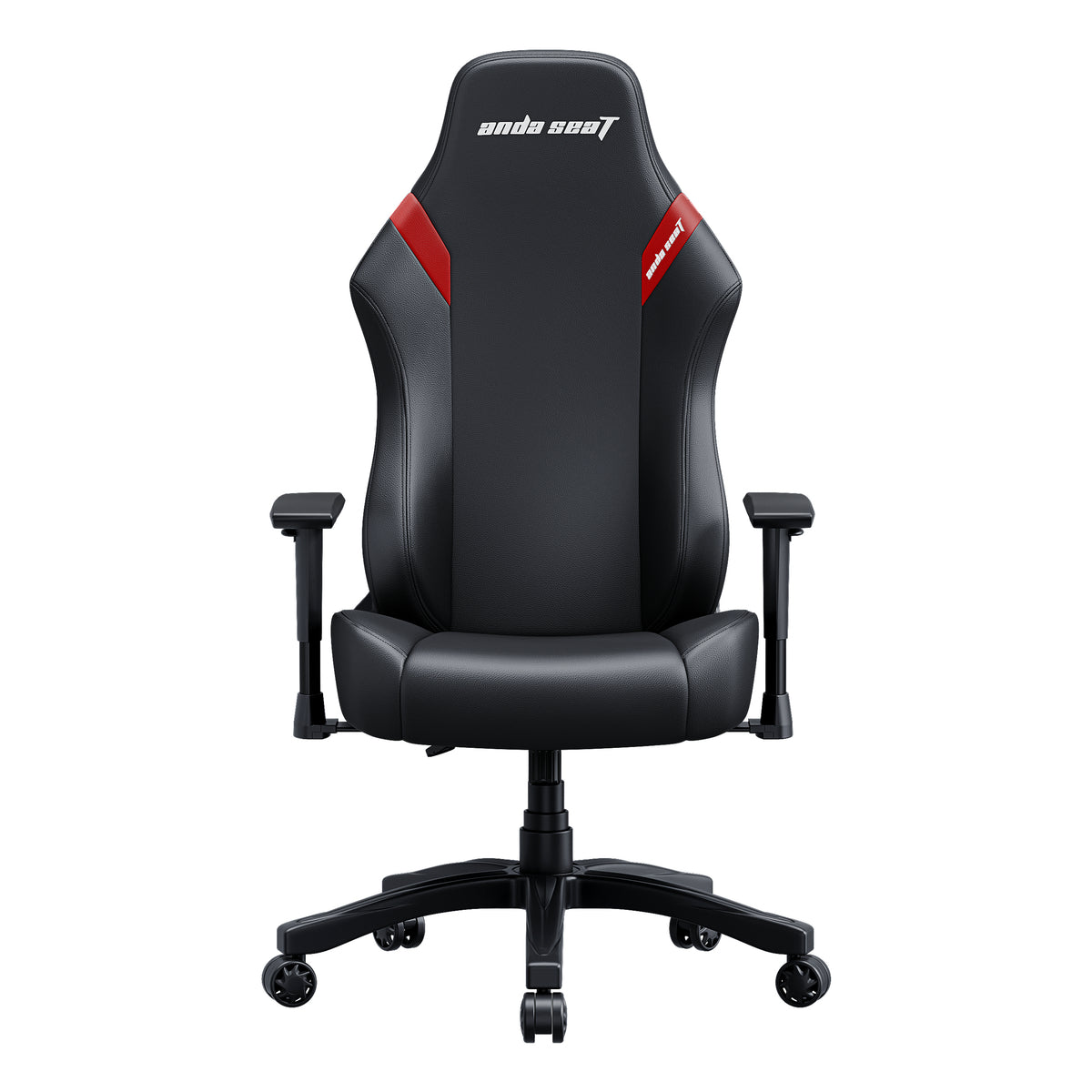 Anda Seat Luna Gaming Chair 120 kg Premium Leather Black Red