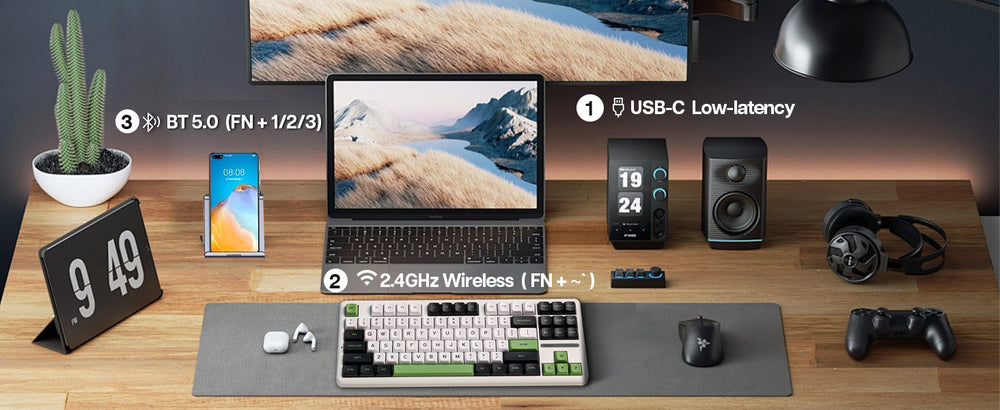 AULA F87 Pro Gasket Mechanical Keyboard