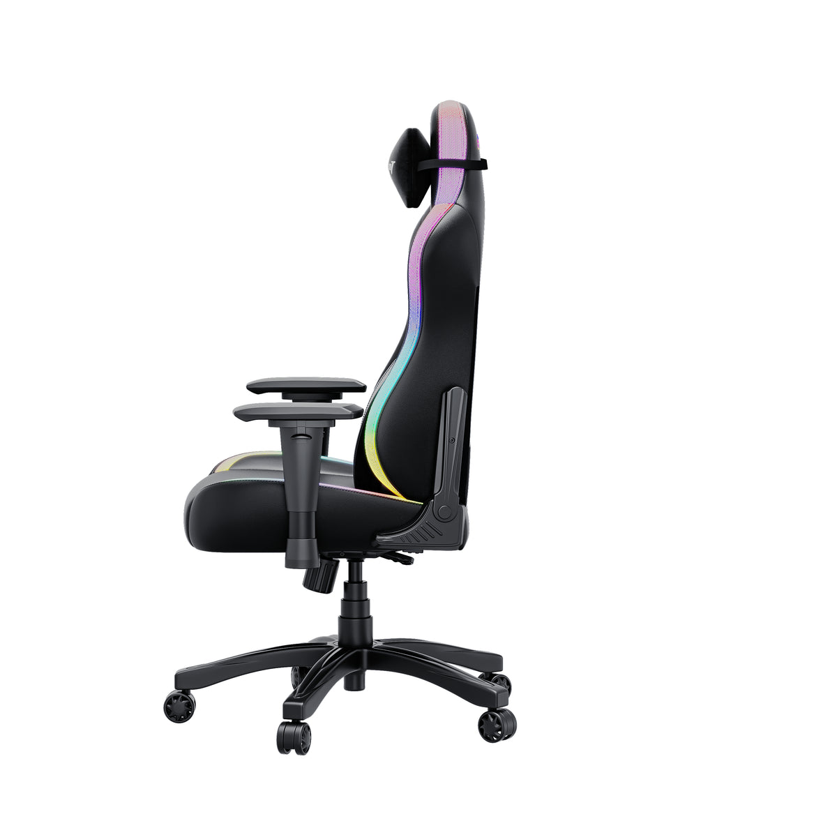 Anda Seat Luna RGB Gaming Chair 120 kg Leather Padded Black