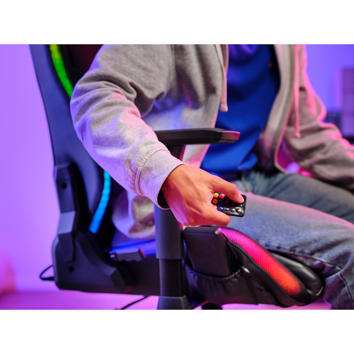 Trust GXT 719 Ruya RGB Gaming Chair 150 kg Padded Black