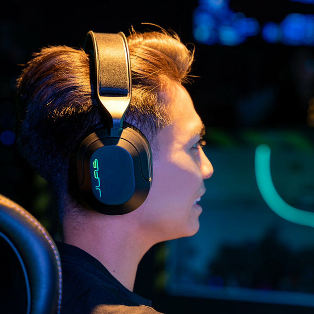 JLab Nightfall Gaming Headset Wired Black