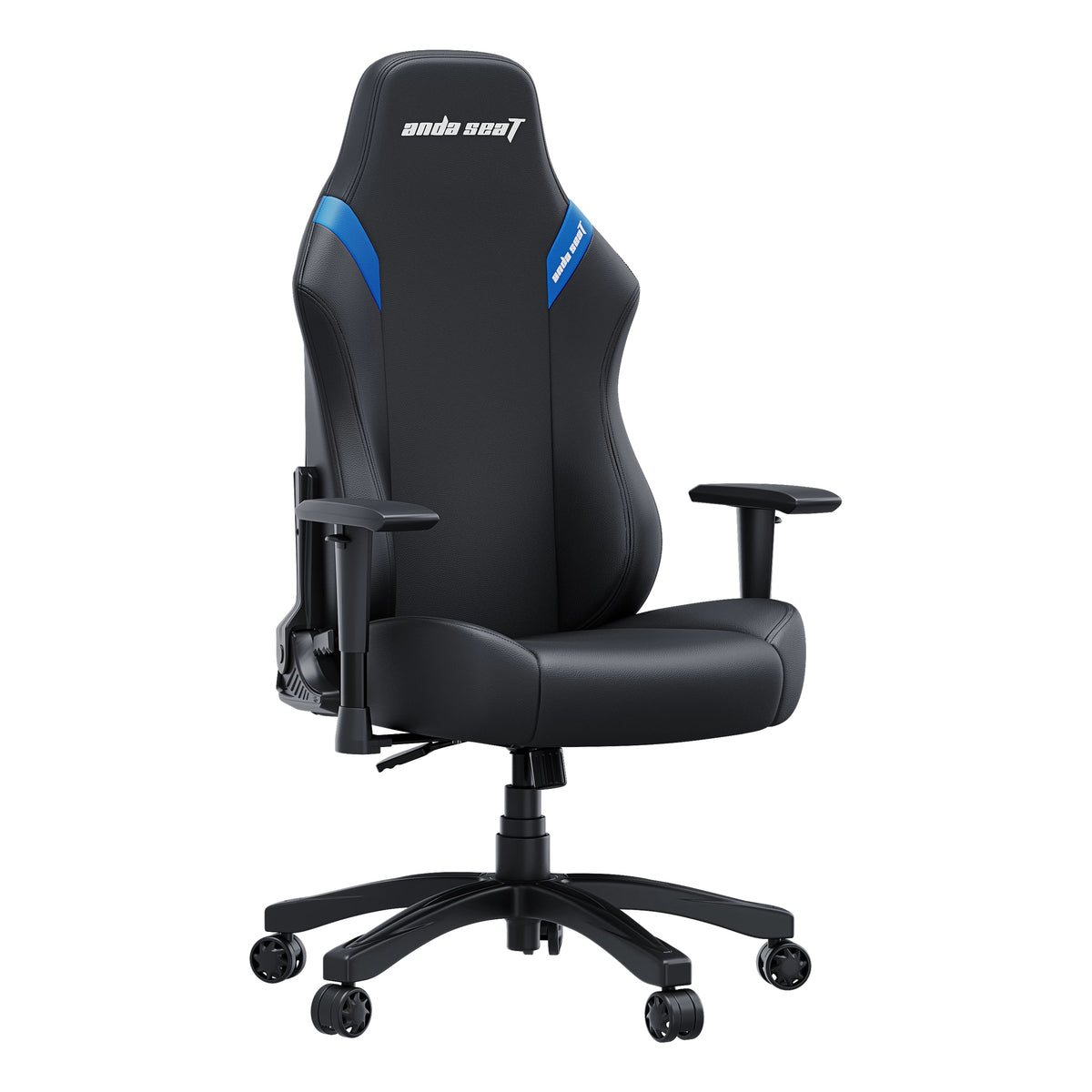 Anda Seat Luna Gaming Chair 120 kg Premium Leather Black Blue