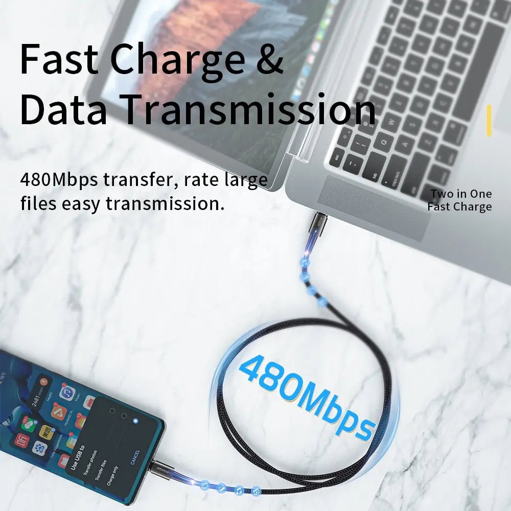 Essager PD 100W Type C to C USB Cable Fast Charger Ultra Fast Charging Cord - Mobile Charger - Essager - Lazymart - Black:1m:12000029277402020 - Essager PD 100W Type C to C USB Cable Fast Charger Ultra Fast Charging Cord