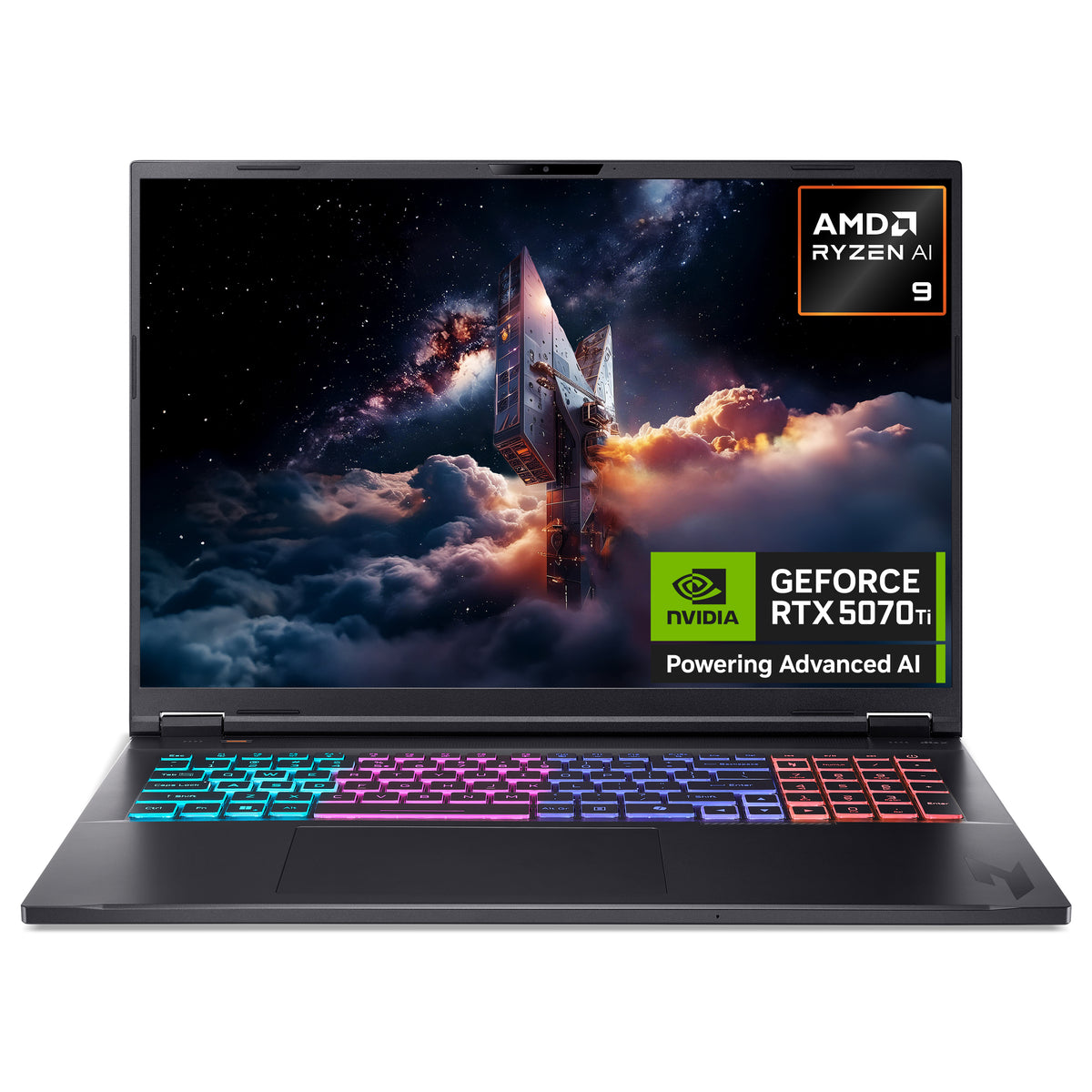 Acer Nitro 18 AI AMD Ryzen AI 9 32GB 2TB NVIDIA GeForce RTX 5070Ti 18 Inch