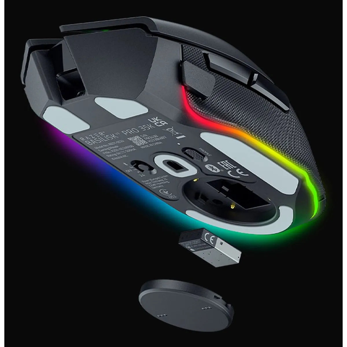 Razer Basilisk V3 Pro 35K Optical Gaming Mouse, Right-hand, Multi-channel, 35000 DPI