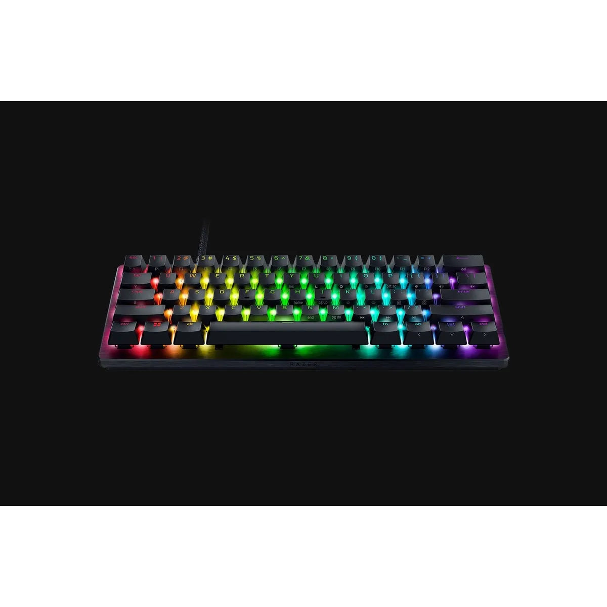 Razer Huntsman V3 Pro Mini, Wired, USB, Optical Key Switch, QWERTY, RGB LED, Black
