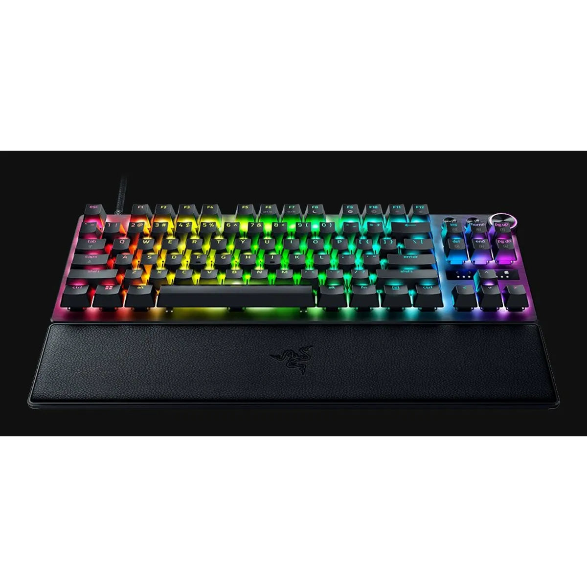 Razer Huntsman V3 Pro Tenkeyless, UK, USB, Optical Key Switch, QWERTY, RGB LED, Black