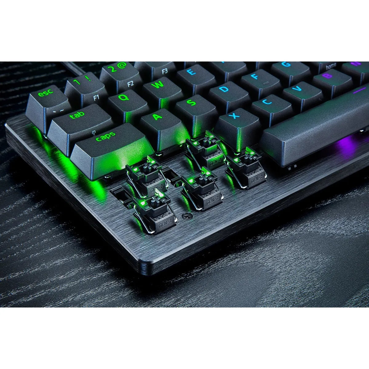 Razer Huntsman V3 Pro Mini, Wired, USB, Optical Key Switch, QWERTY, RGB LED, Black