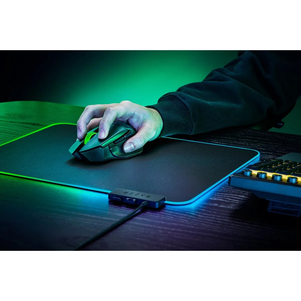 Razer Basilisk V3 X HyperSpeed Optical Gaming Mouse, Right-hand, 18000 DPI, Black