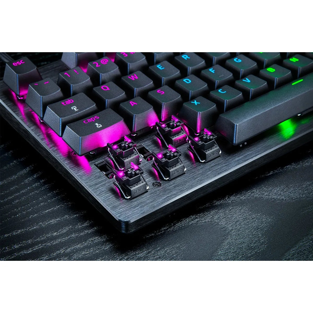Razer Huntsman V3 Pro Tenkeyless, UK, USB, Optical Key Switch, QWERTY, RGB LED, Black